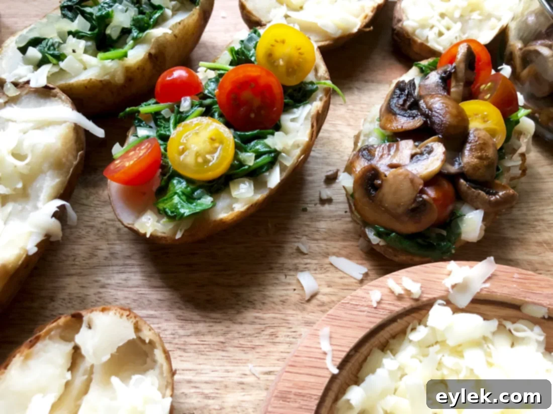 cheesy twice-baked stuffed potatoes