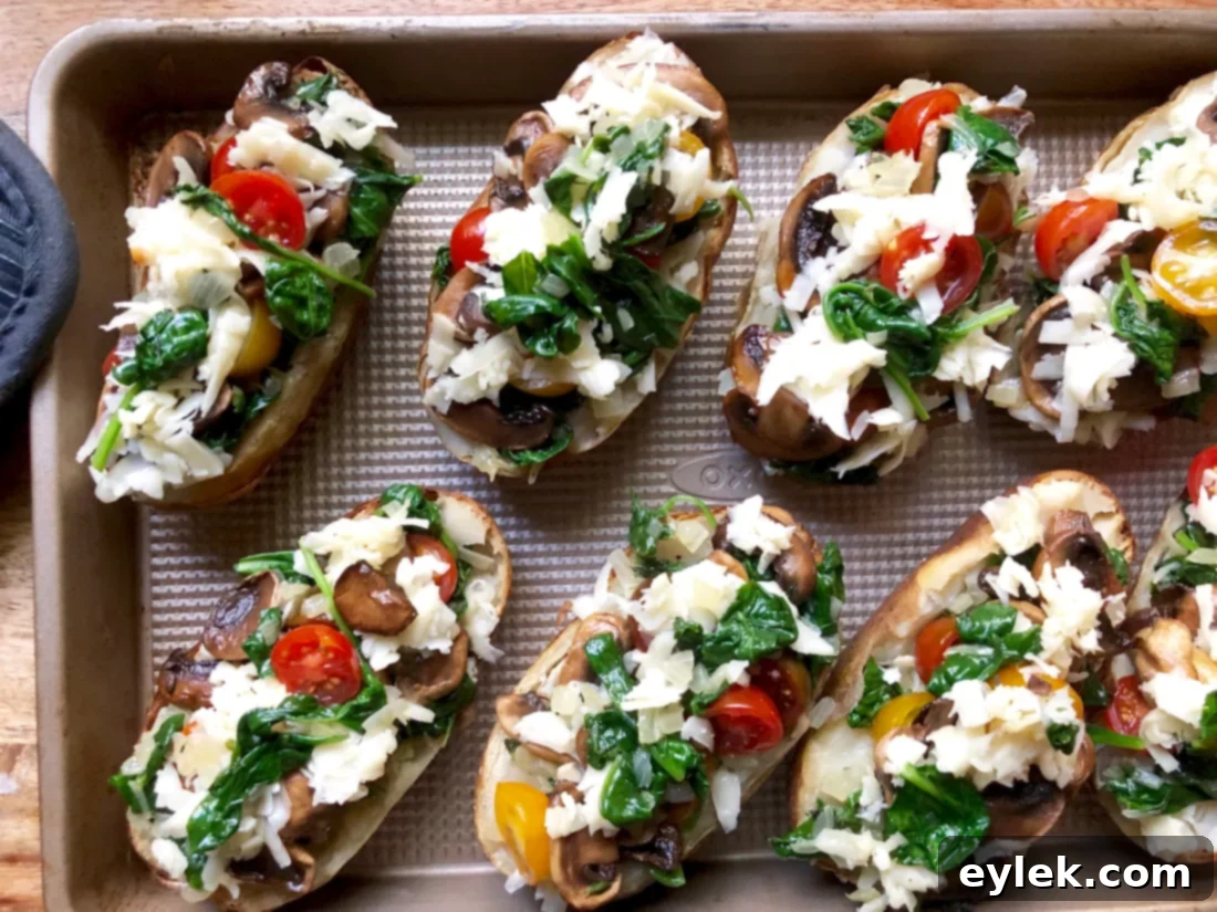 cheesy twice-baked stuffed potatoes