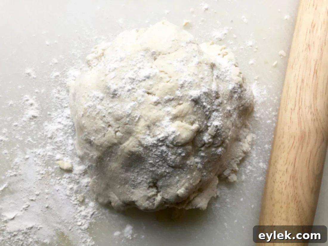 chilled gluten-free pie dough