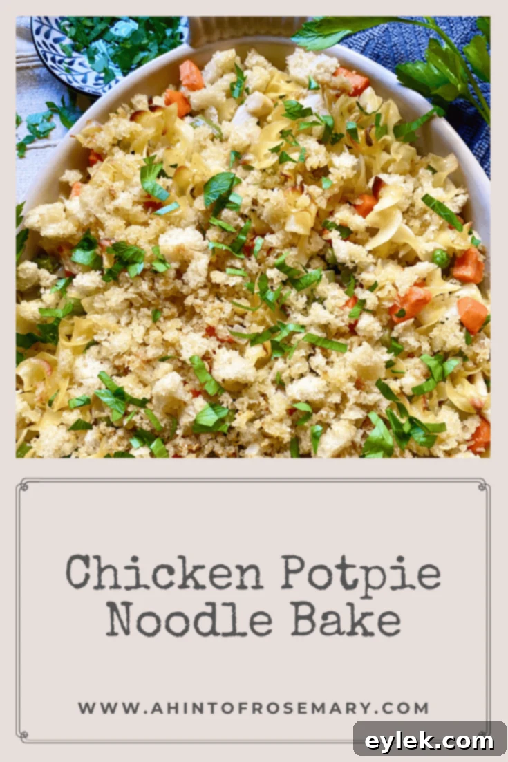 Hearty Chicken Potpie Noodle Bake 19 Chicken Potpie Noodle Bake