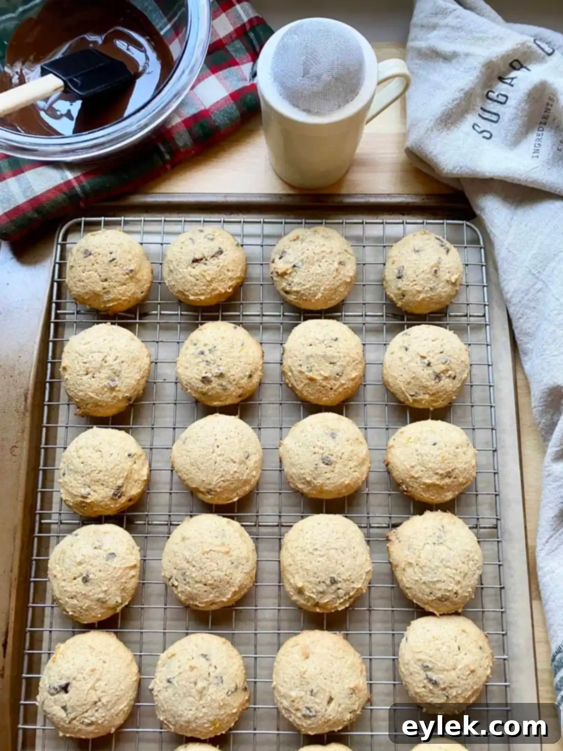 Fresh Milled Flour Ricotta Cannoli Cookies