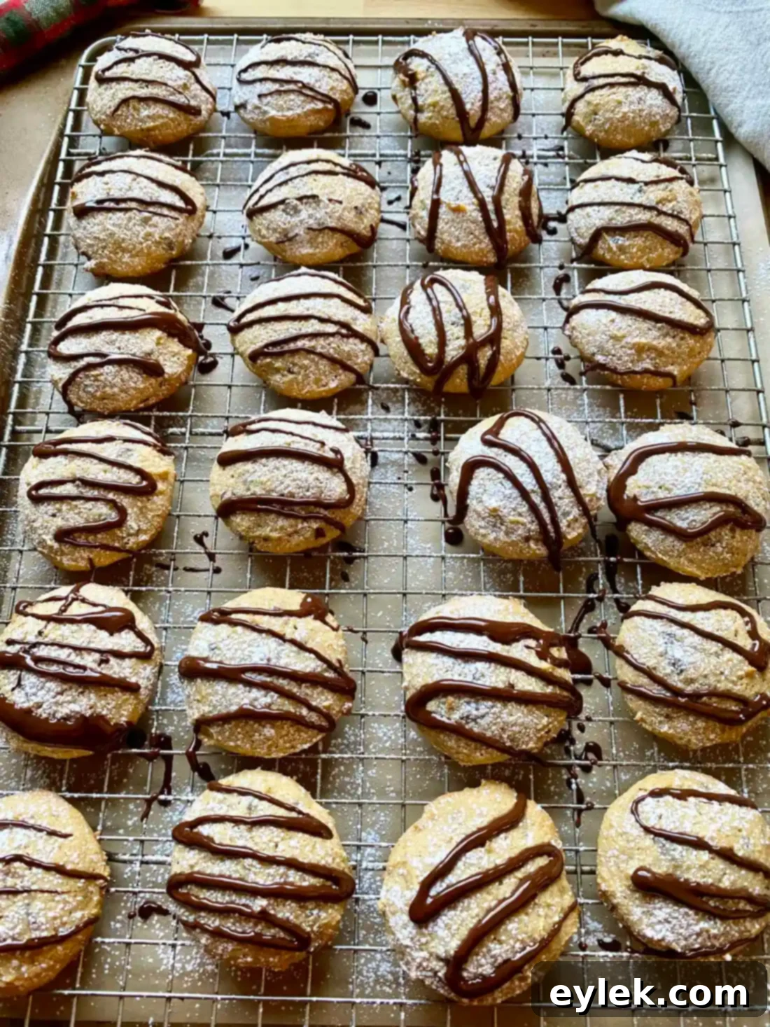 Fresh Milled Flour Ricotta Cannoli Cookies