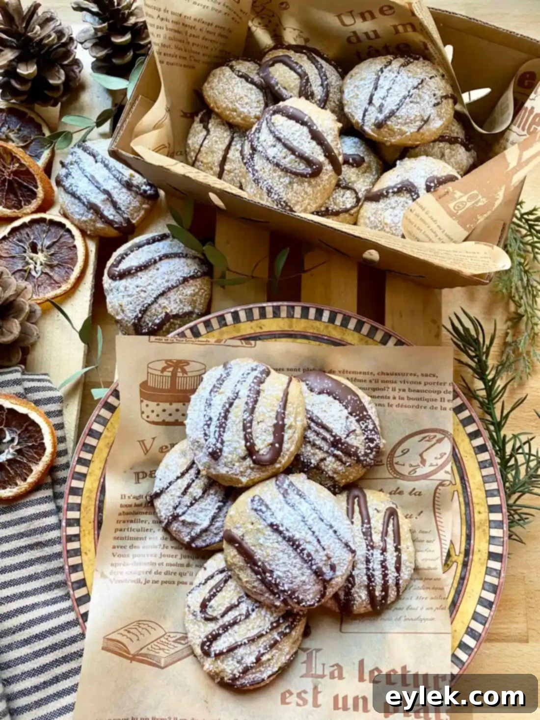 Fresh Milled Flour Ricotta Cannoli Cookies
