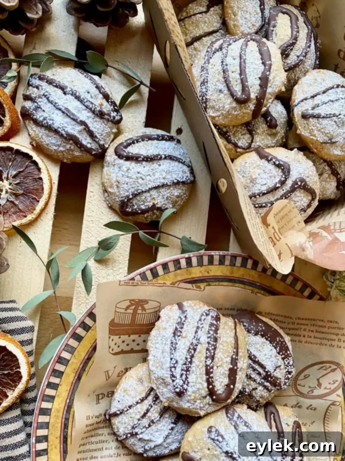 Fresh Milled Flour Ricotta Cannoli Cookies
