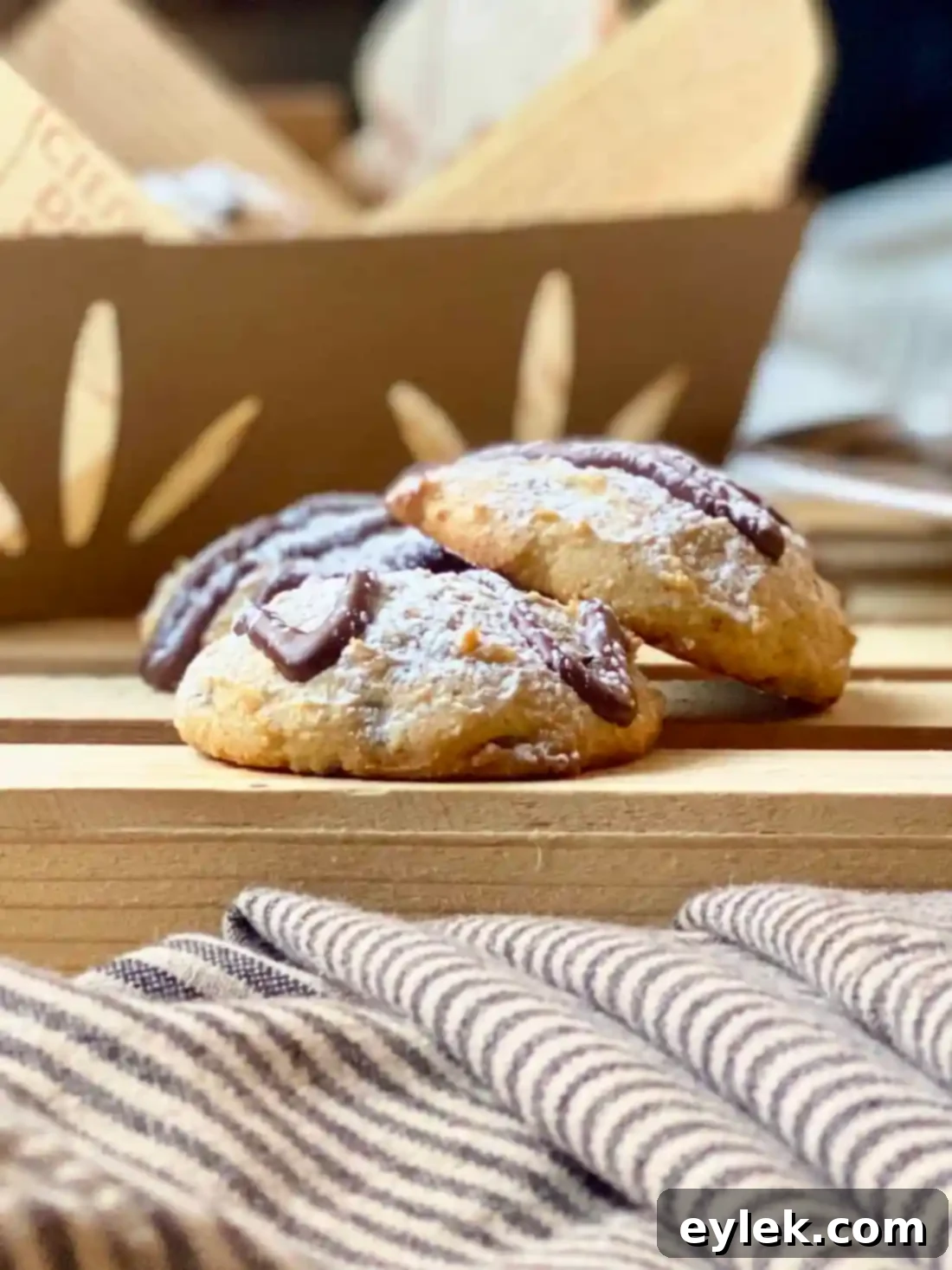 Fresh Milled Flour Ricotta Cannoli Cookies