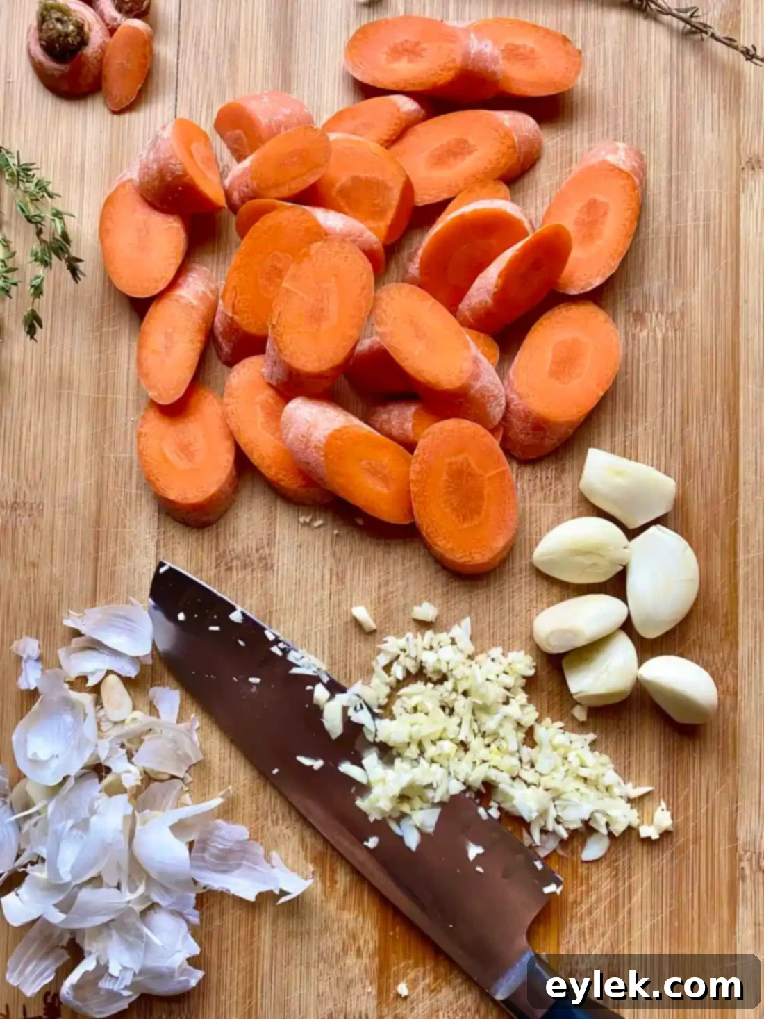 Rich and Flavorful Mushroom Burgundy
Rich & Flavorful Mushroom Bourguignon - A Hearty Vegan Delight 12 Softened Carrots and Garlic