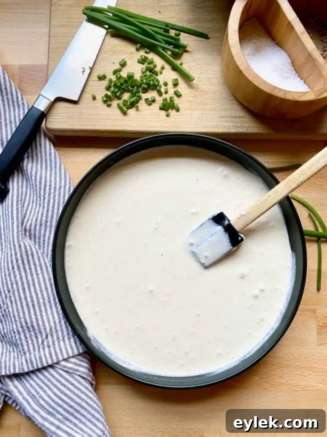 Creamy Horseradish Delight 4 Combining Ingredients for Horseradish Dip