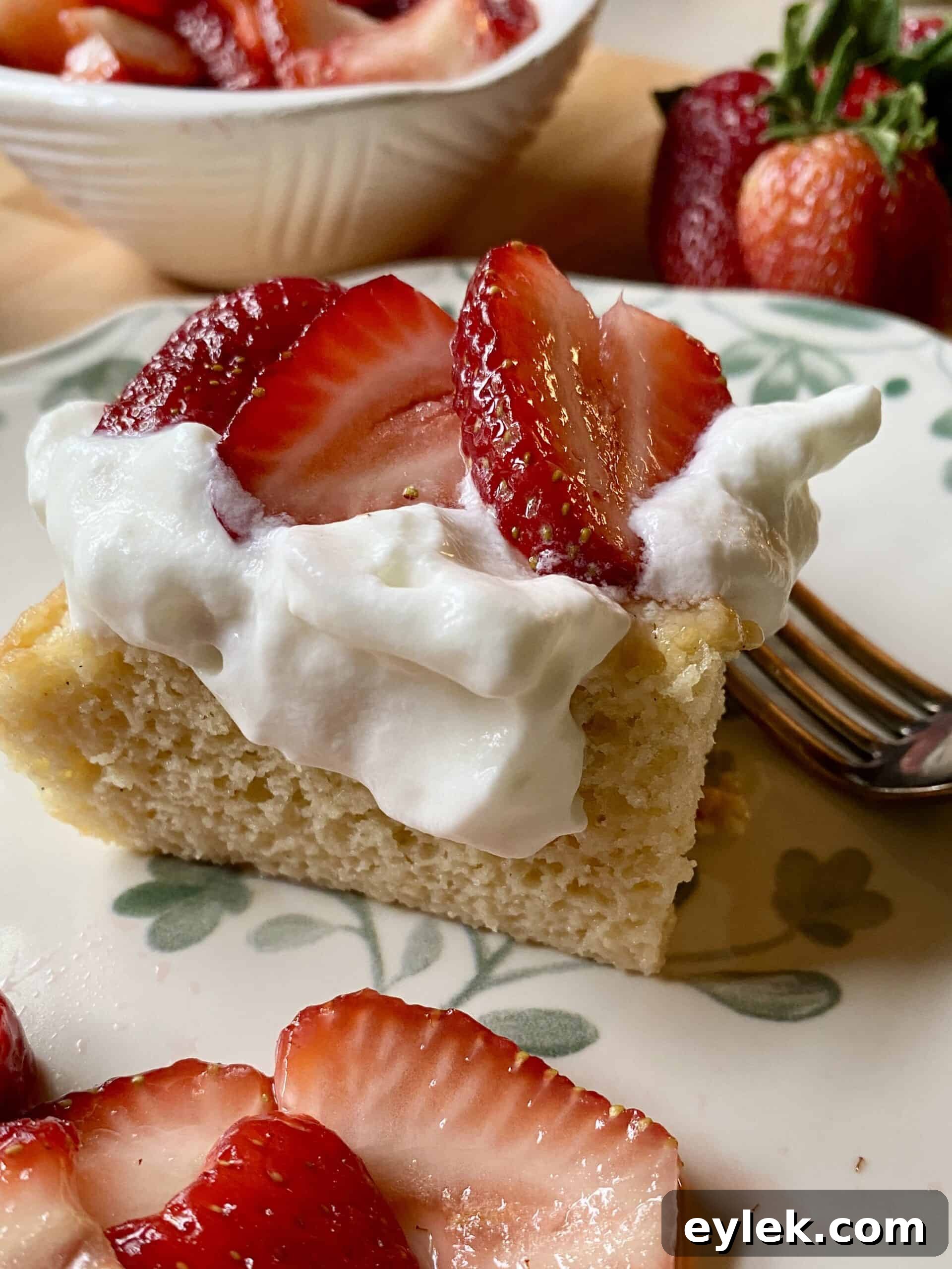 Tres Leches Cake with Berries