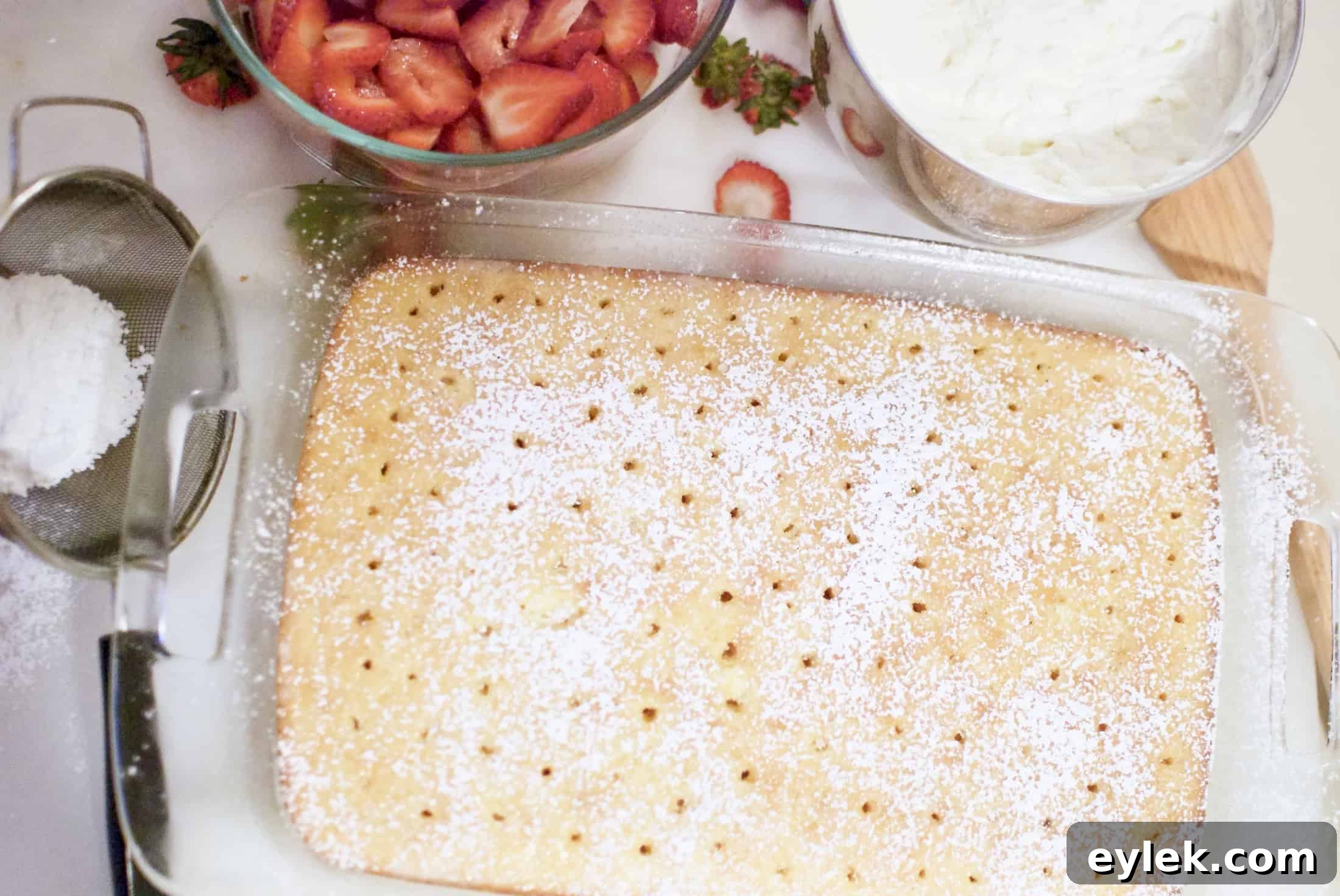 Tres Leches Cake with Berries