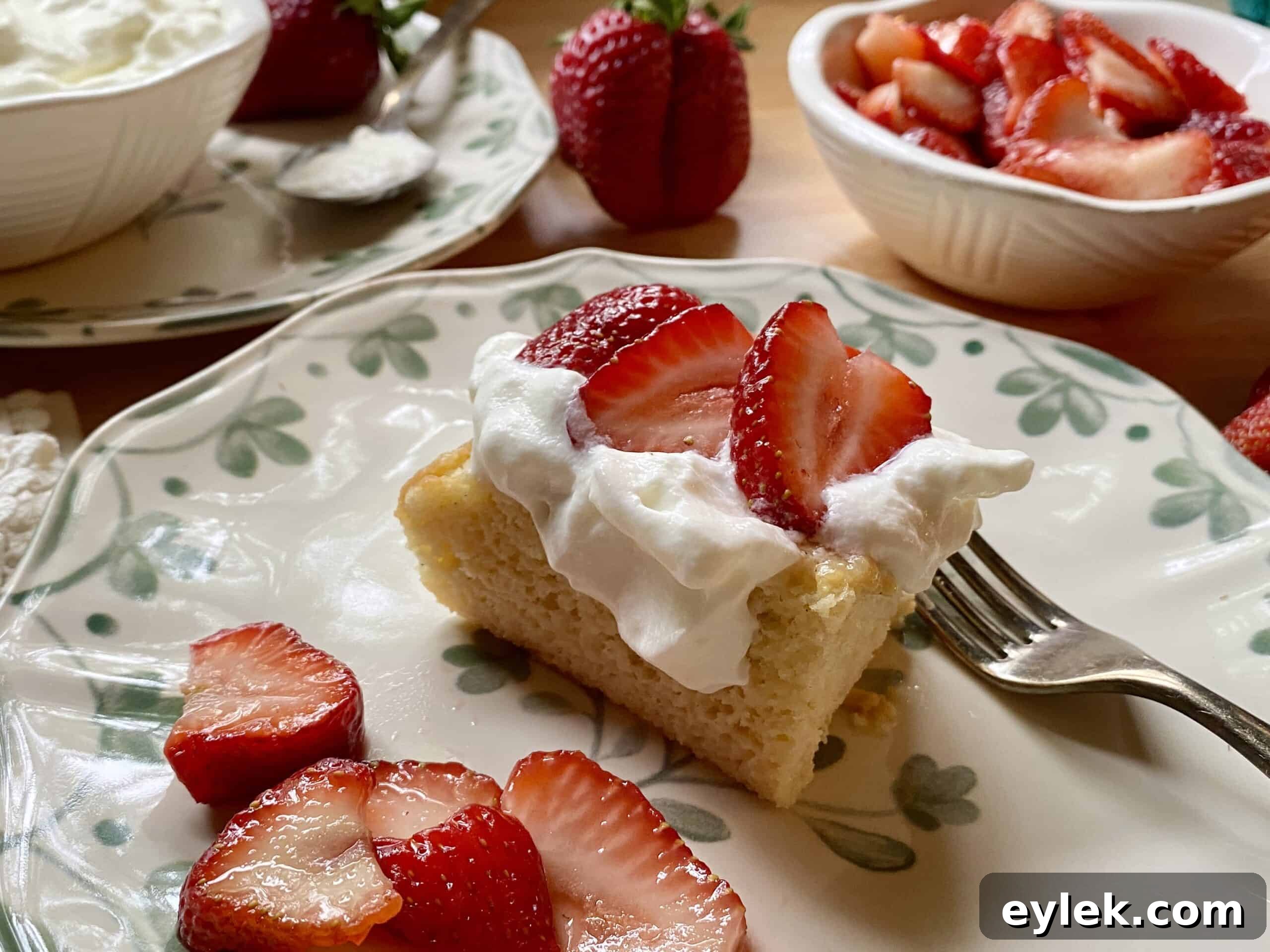 Tres Leches Cake with Berries