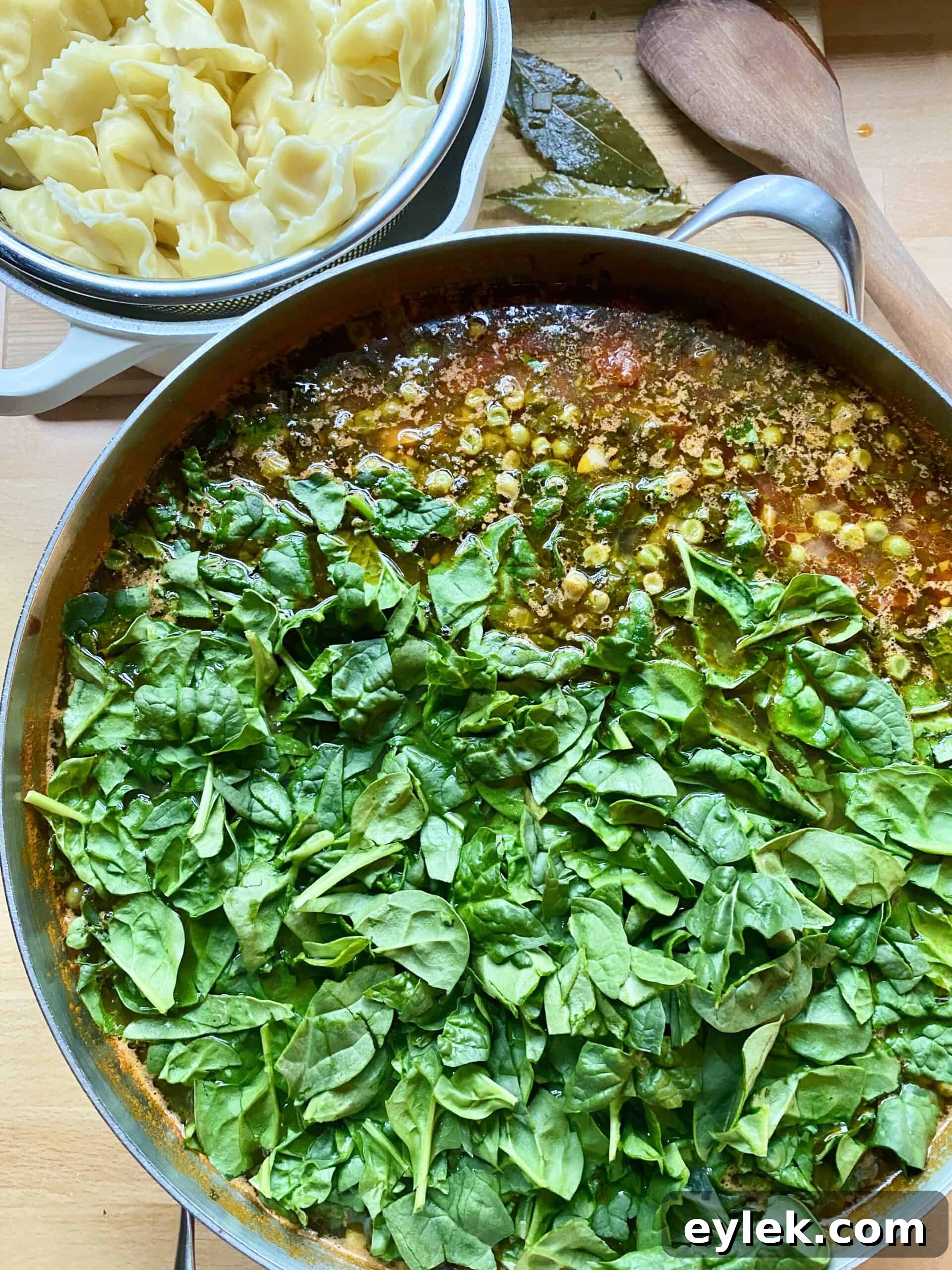 Chicken and Spinach Tortellini Soup Recipe 9 Tortellini Soup with Chicken & Spinach