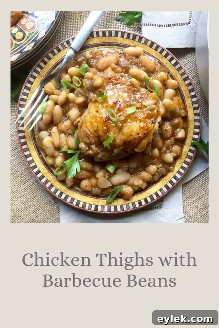 Tuscan Pan-Seared Chicken in Creamy Garlic Sauce 19 Chicken Thighs with Barbecue Beans