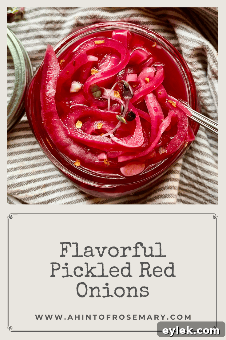 Flavorful Pickled Red Onions