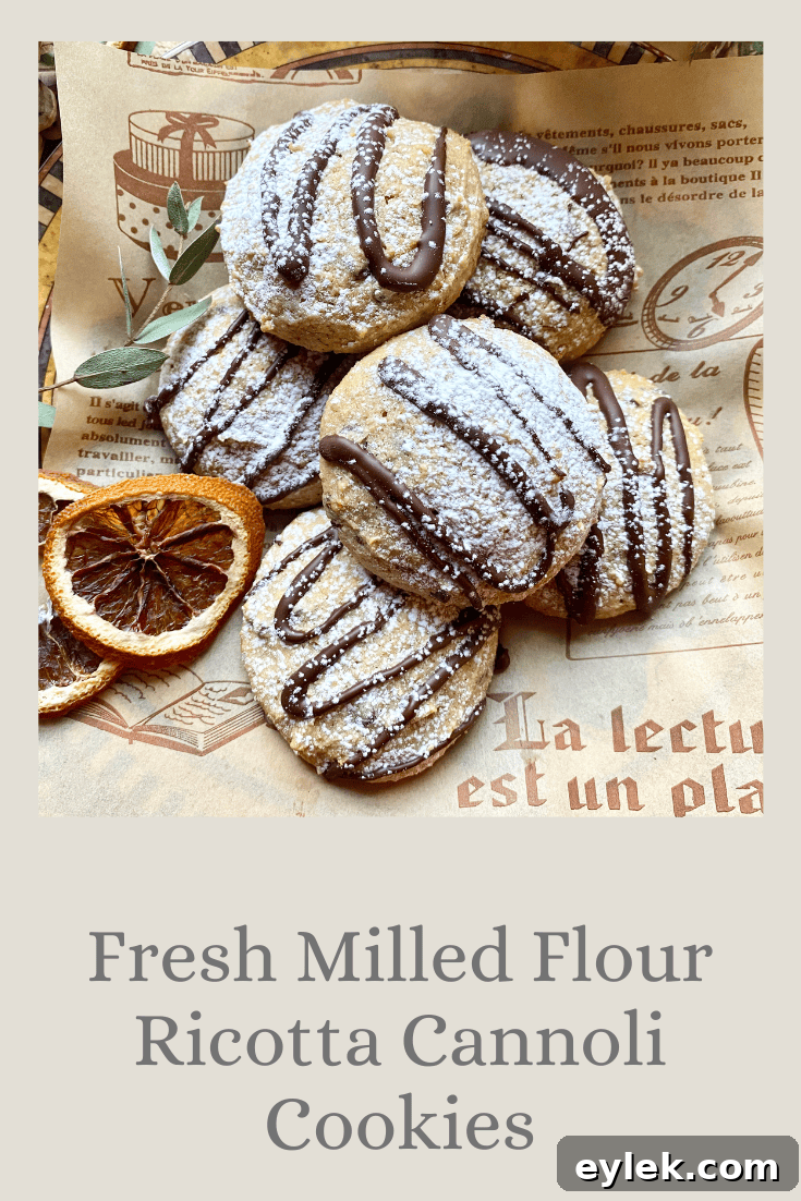 Ricotta Cannoli Cookies