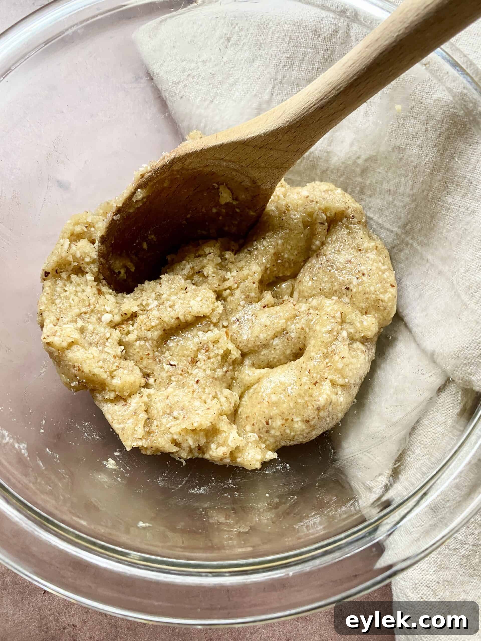 Chewy Almond Croissant Cookies