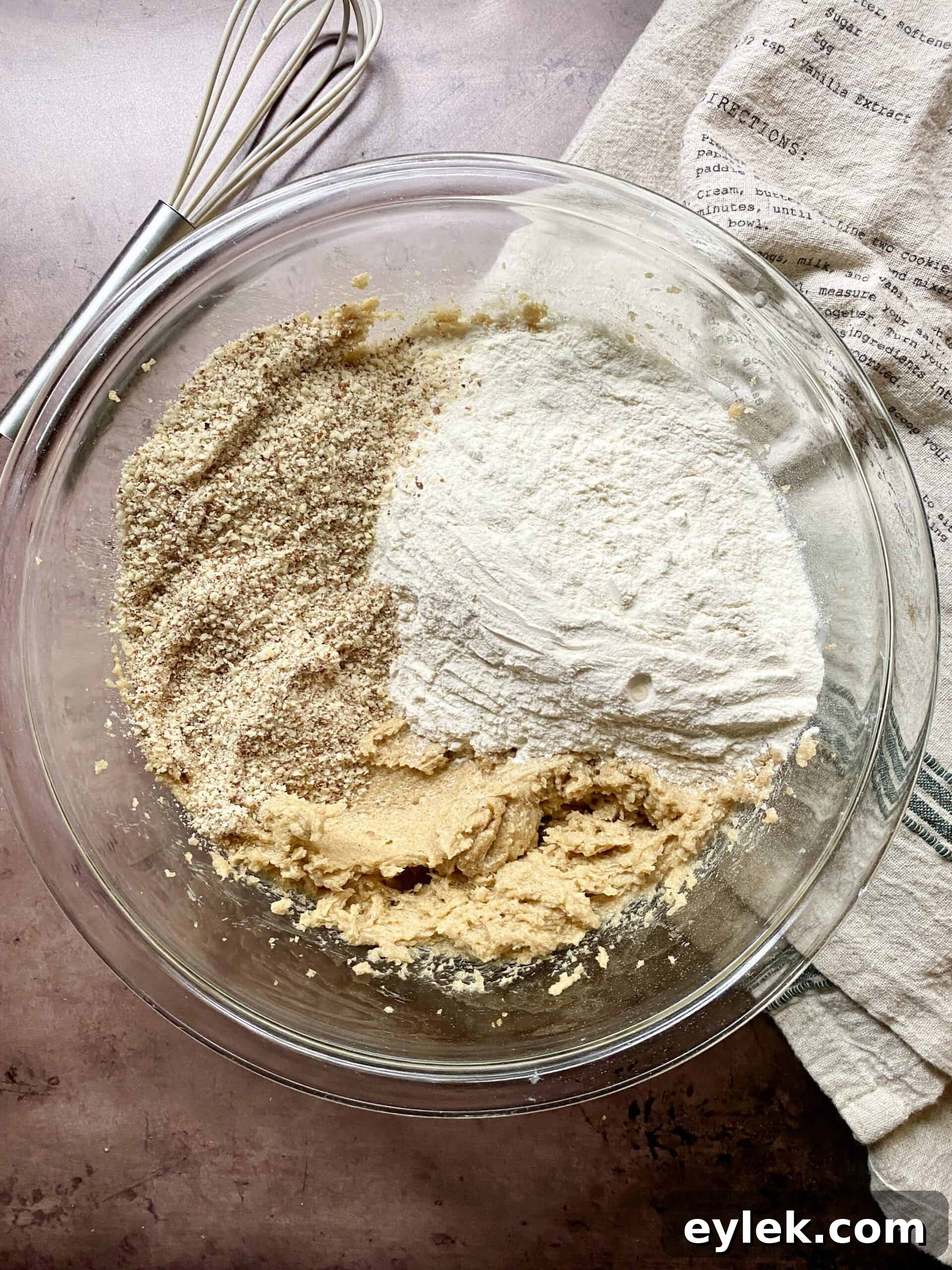 Chewy Almond Croissant Cookies